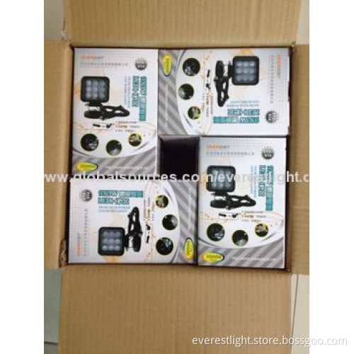 Vehicle LED repair working light with magnet base
